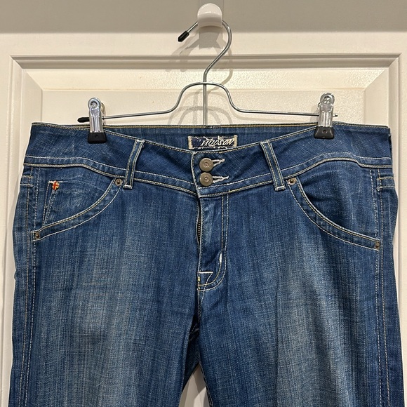 🇬🇧 HUDSON Low Rise Bootcut Flare Jeans Vintage - Picture 2 of 11